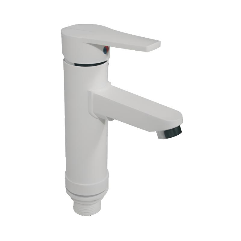Plastic Basin Faucet Single Handle Hot and Cold 003